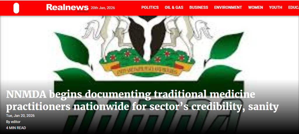 NNMDA Documents Traditional Medicine Practitioners – Realnews Magazine