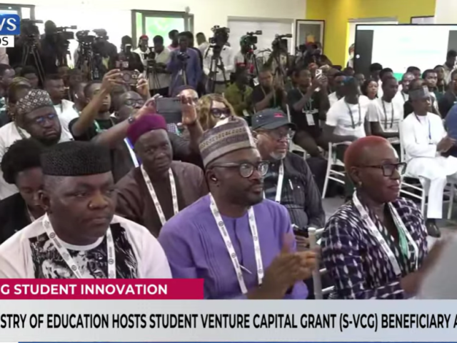 Prof. Emeje Commended at Student Venture Capital Grant Award Day