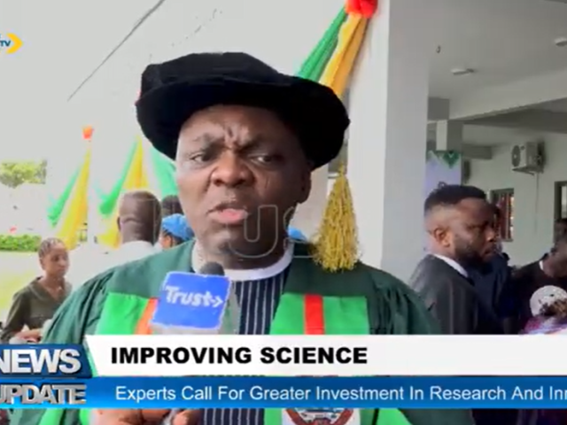 TrustTV: Experts Call for Greater Investment in Science Research and Innovation.