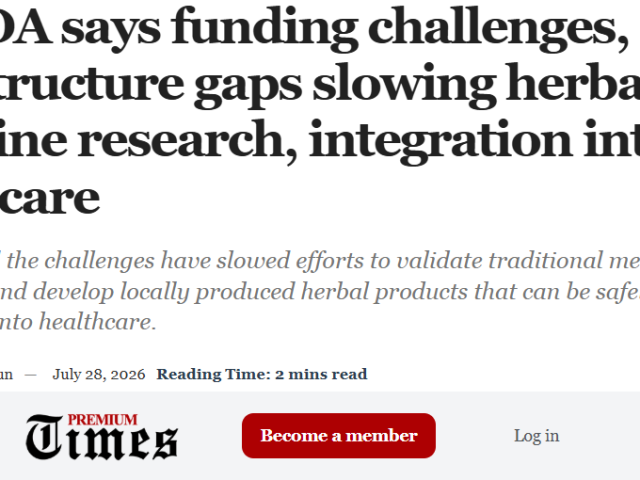 NNMDA says funding challenges, infrastructure gaps slowing herbal medicine research, integration into healthcare