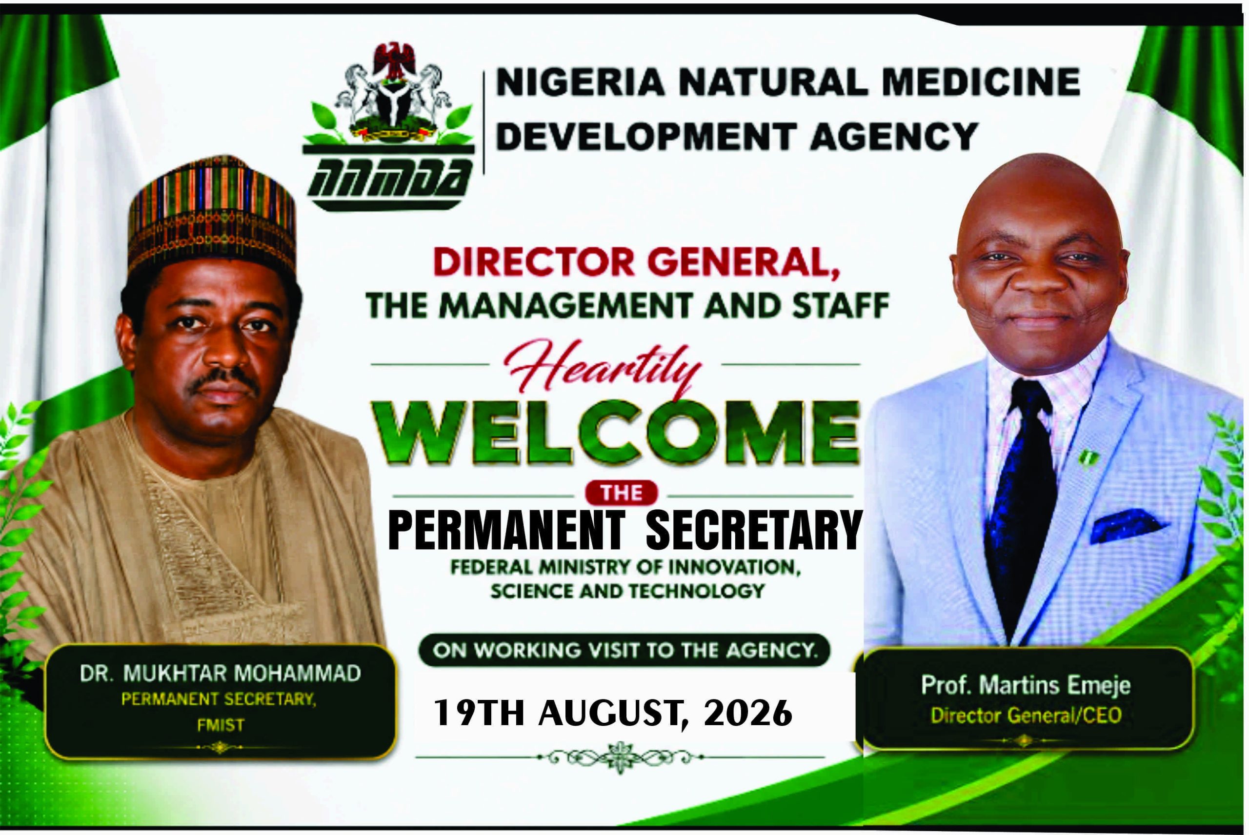 Read more about the article The Permanent Secretary, Dr Mukhtar Muhammad, Visits NNMDA